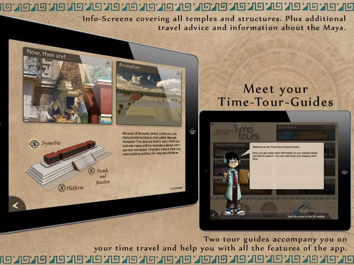 TimeTours: Uxmal iPad  Screenshots