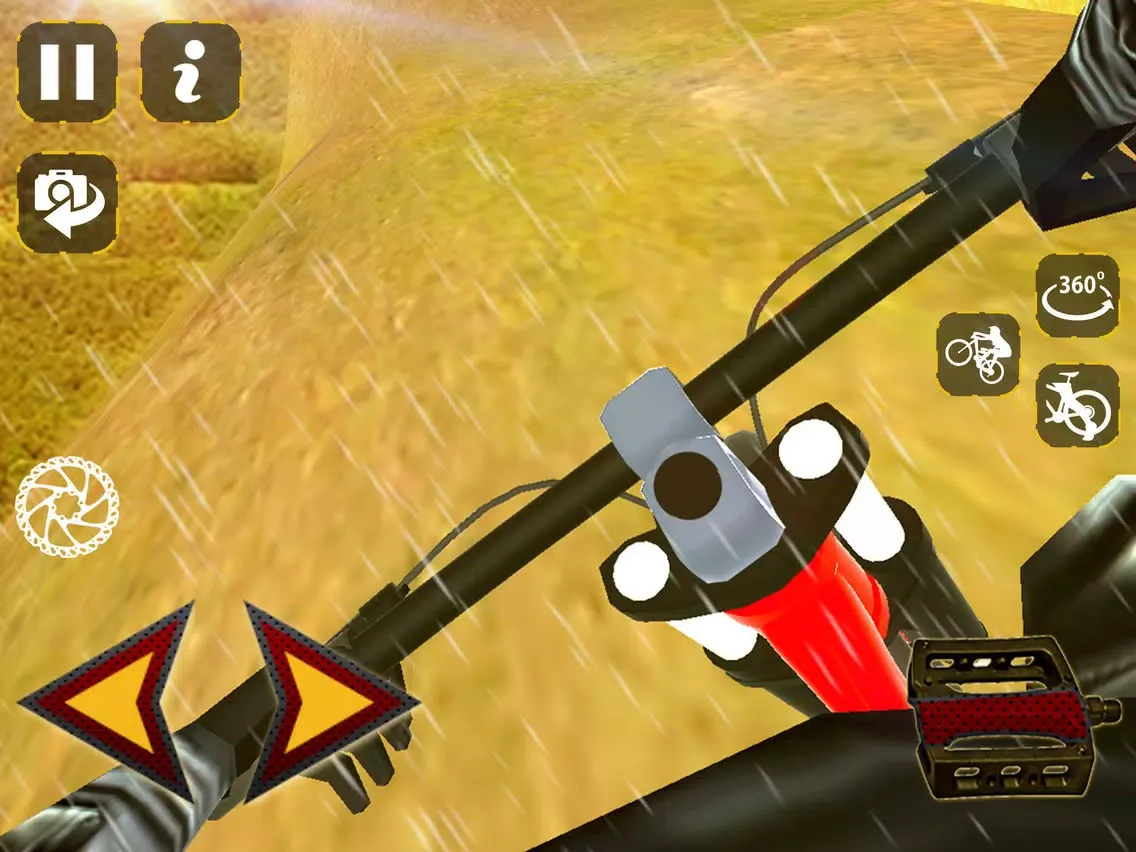 Freestyle Bike Stunt Simulator 3D: Mountain Biking iPad 应用截图