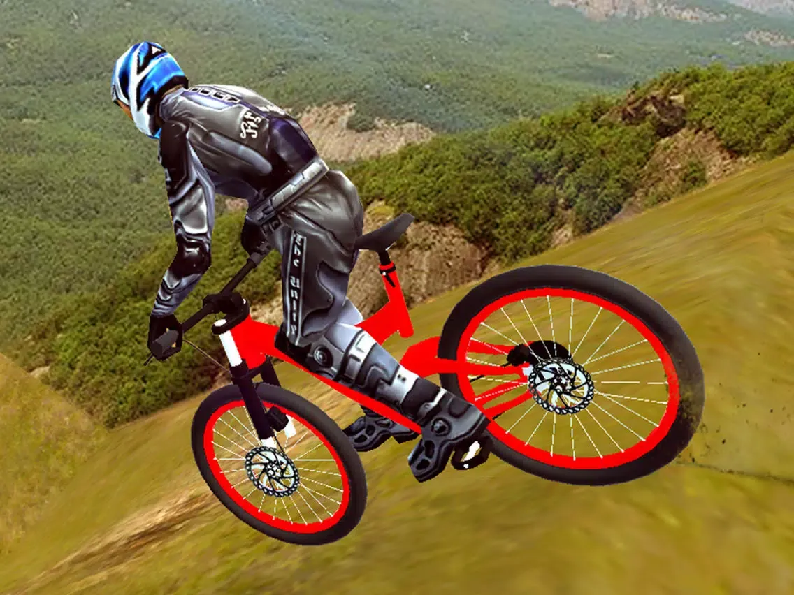 Freestyle Bike Stunt Simulator 3D: Mountain Biking iPad 应用截图