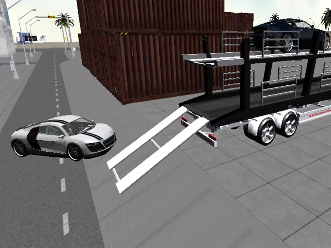 City Cargo Transporter Truck 3D iPad  Screenshots
