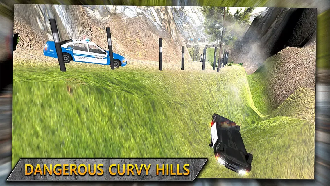 Screenshot di 4x4 Offroad Police Car Parking Chase 3D Simulator
