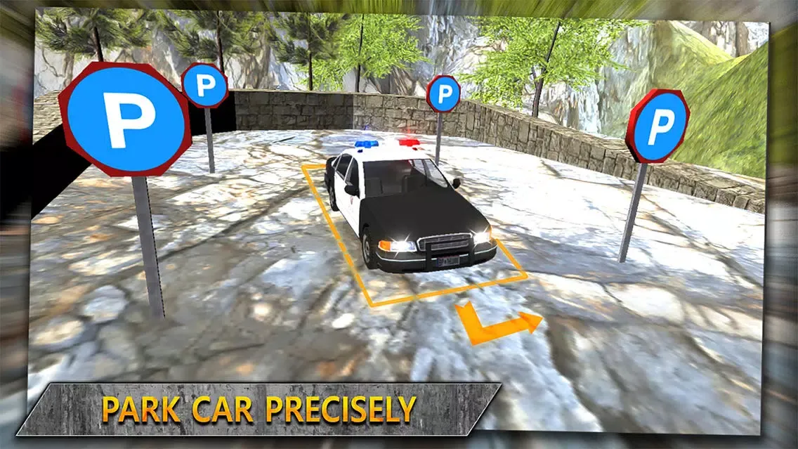 Screenshot di 4x4 Offroad Police Car Parking Chase 3D Simulator