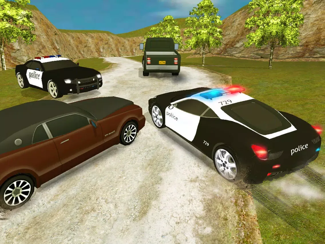 Скриншоты Real City Police Car Driving Crime Chase 3D iPad 
