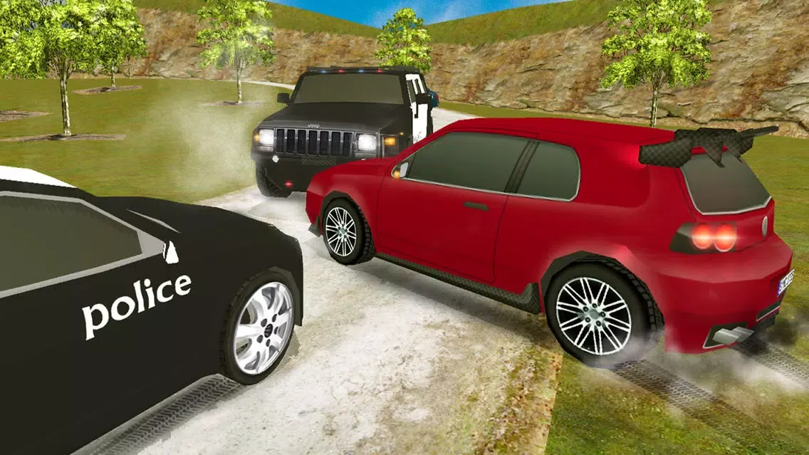 Скриншоты Real City Police Car Driving Crime Chase 3D
