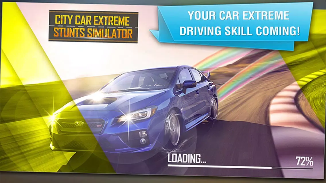 Captures d'écran de Extreme Real City Ride Car Stunts 3D Simulator