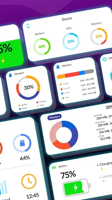 تصاویر Phone Usage + Widgets