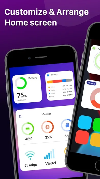 تصاویر Phone Usage + Widgets