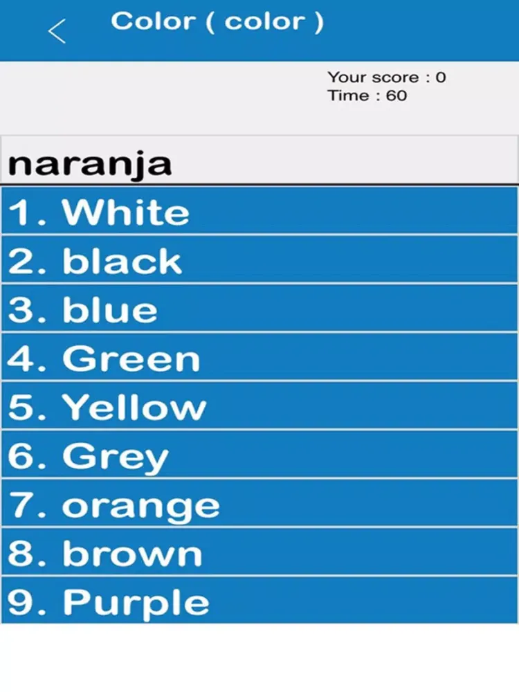 Capturas de tela do Spanish 365 iPad 