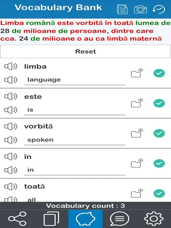 Capturas de tela do Romanian 365 iPad 