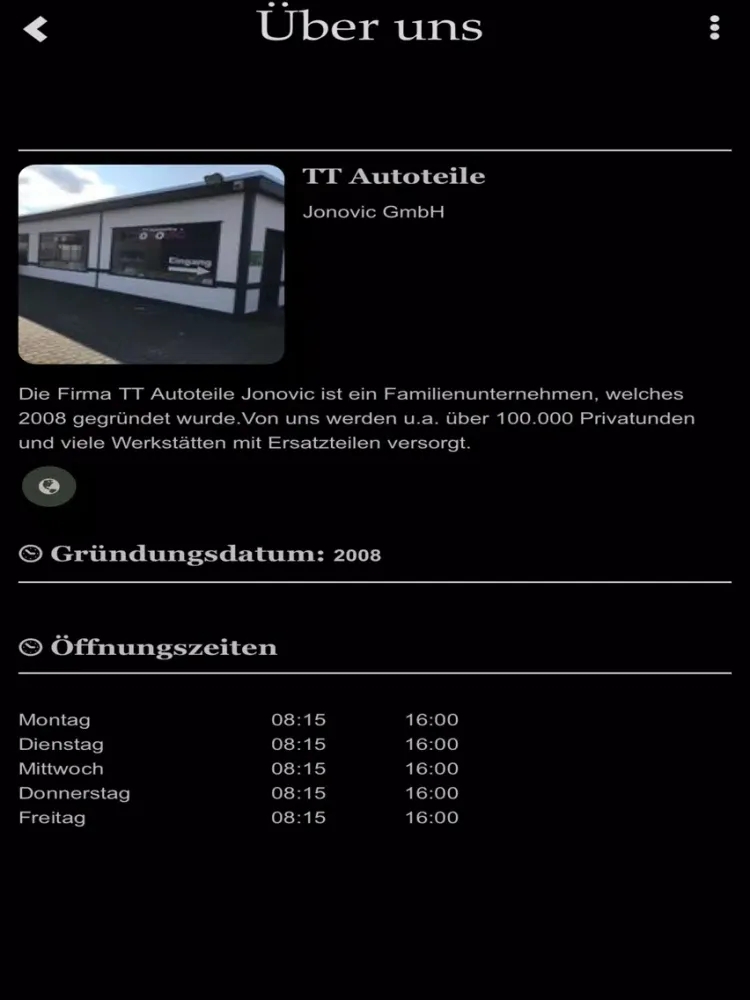 TT Autoteile iPad 应用截图