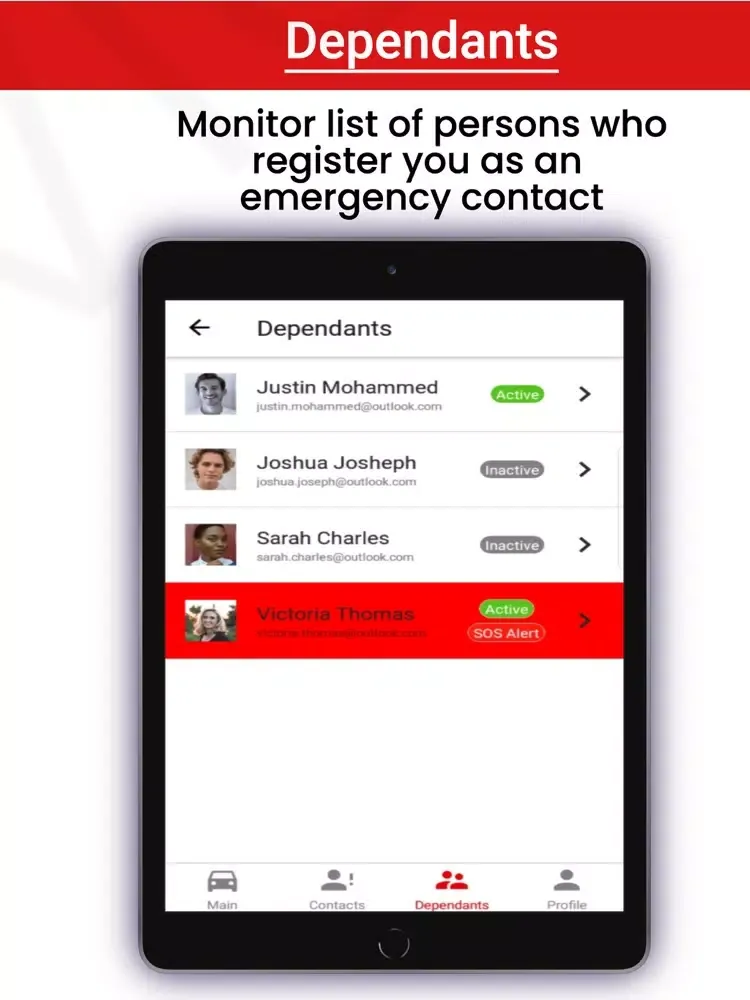 TTaxi App iPad  Screenshots