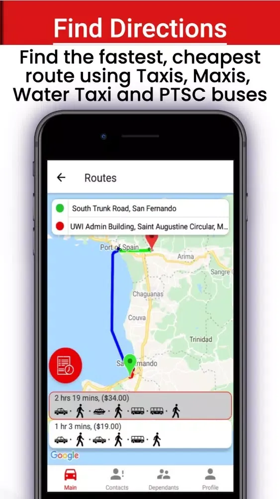TTaxi App Screenshots
