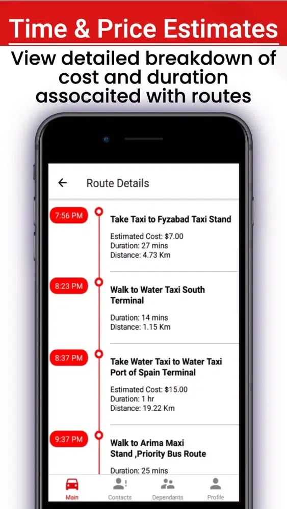 TTaxi App Screenshots