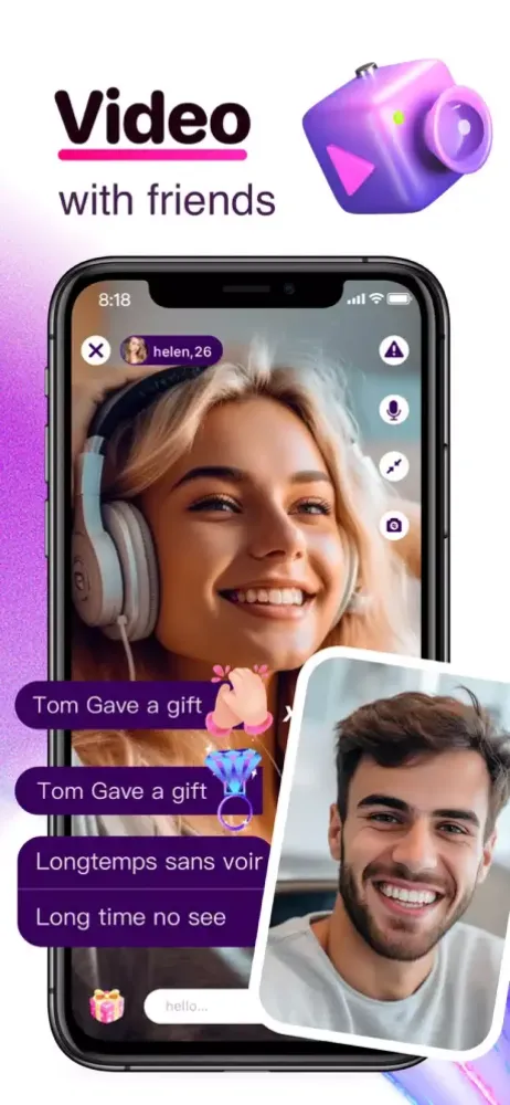 xLive—Online Chat Random Ekran Görüntüleri