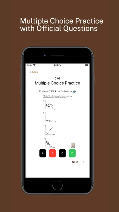 TTD-AI SAT Test Prep Screenshots