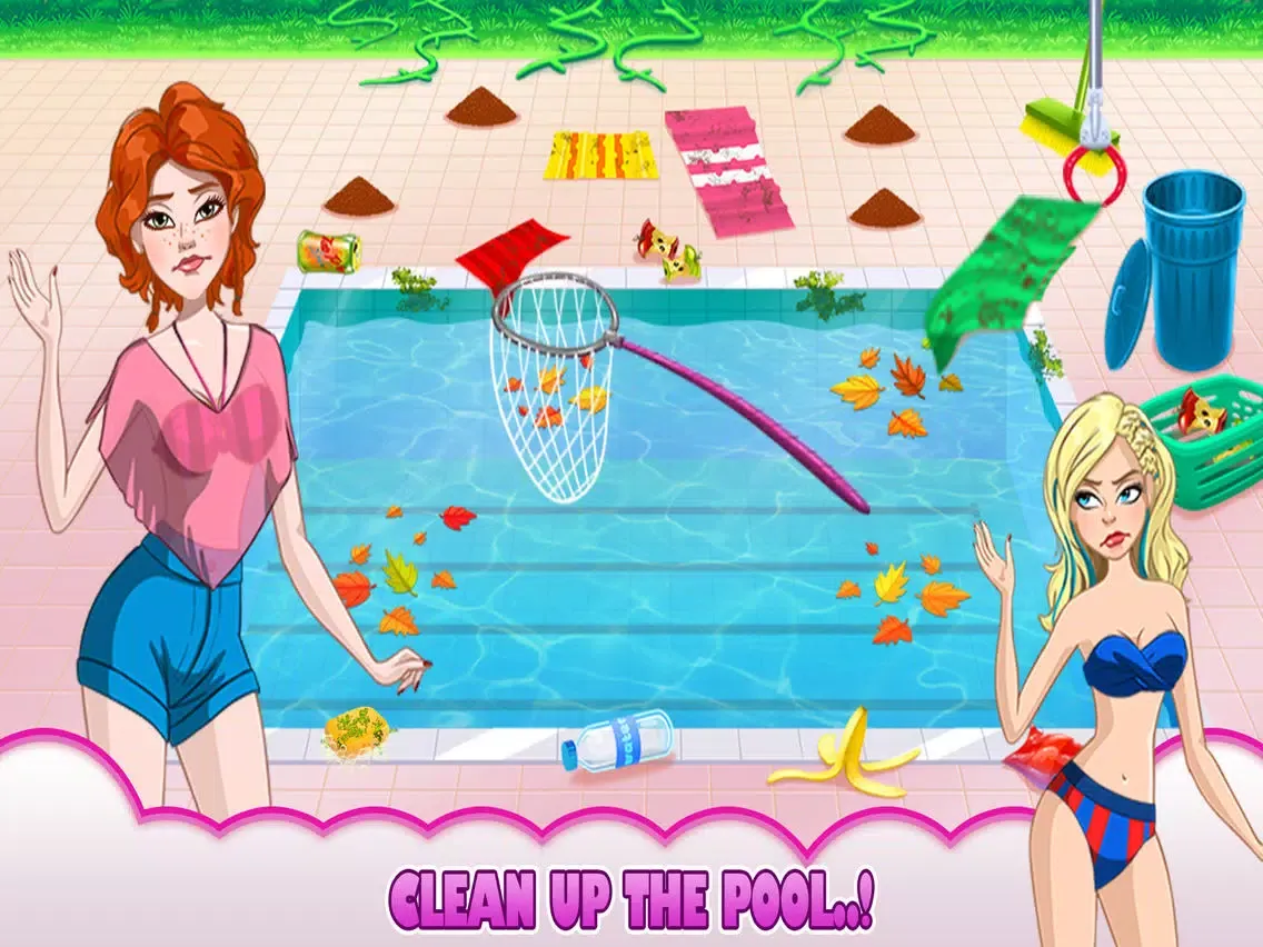 تصاویر Amazing Princess Pool Party : Girls Crazy Party iPad 