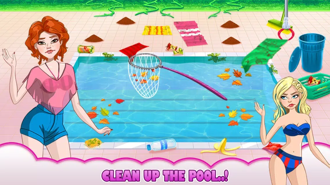 تصاویر Amazing Princess Pool Party : Girls Crazy Party