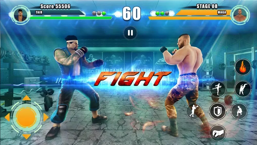 Bodybuilder Wrestling Arena سکرین شاٹس