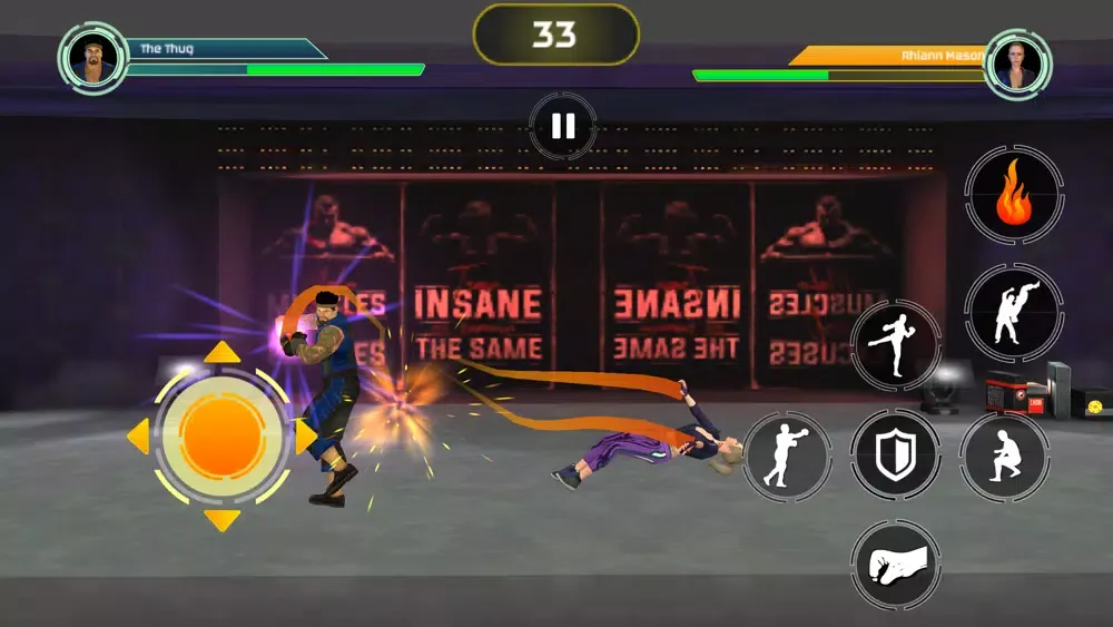 Bodybuilder Wrestling Arena سکرین شاٹس