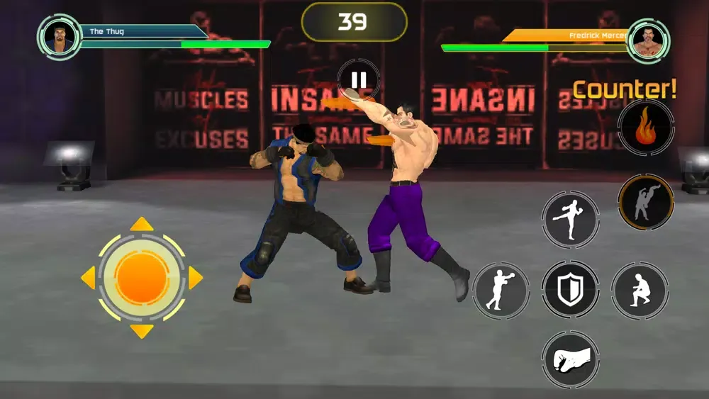 Bodybuilder Wrestling Arena سکرین شاٹس