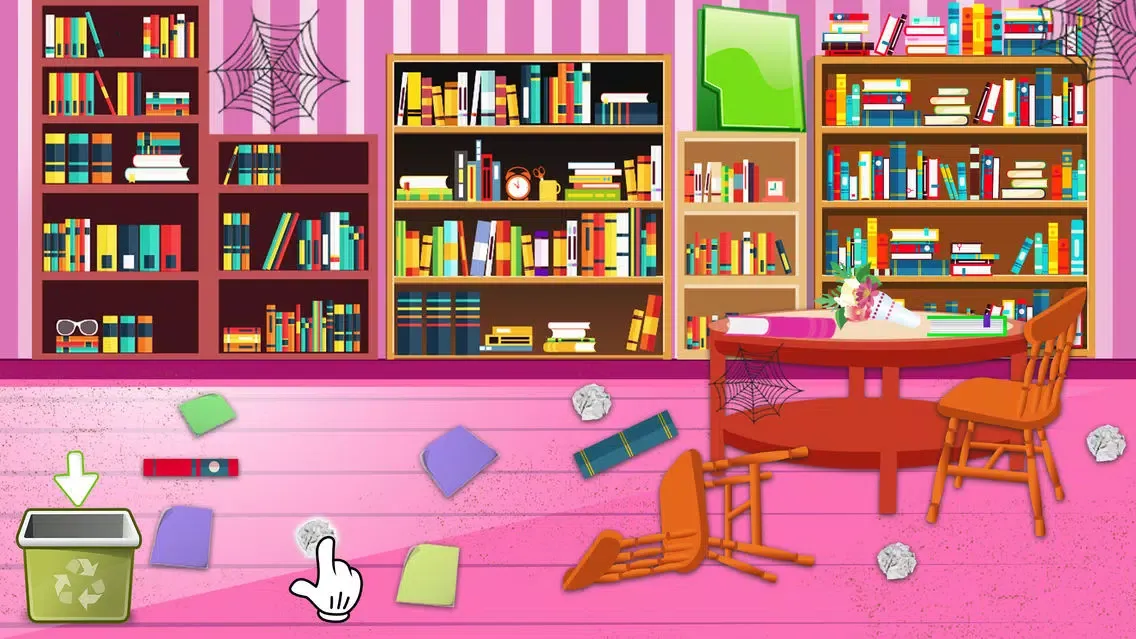 Capturas de tela do Classroom Cleaning High School