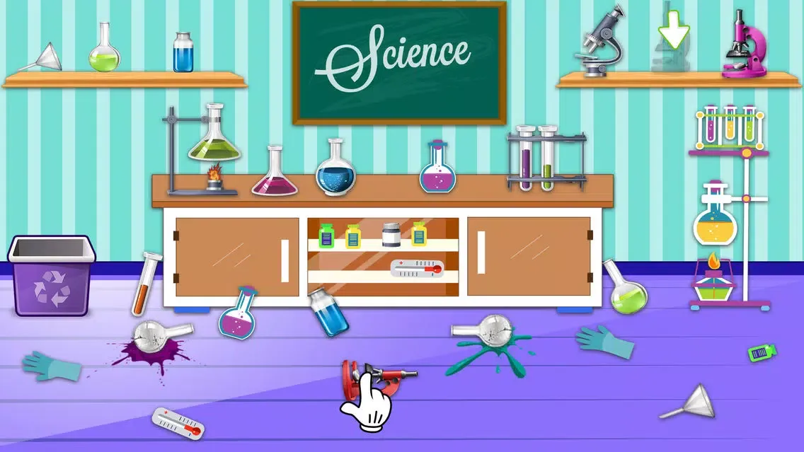 Capturas de tela do Classroom Cleaning High School
