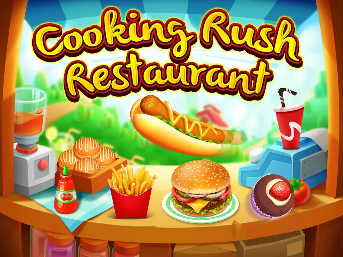 Cooking rush restaurant: shop iPad  Screenshots