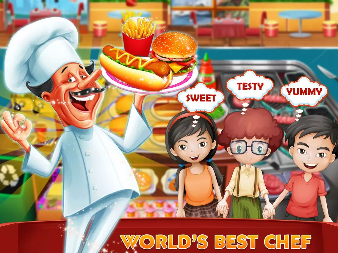 Cooking rush restaurant: shop iPad  Screenshots