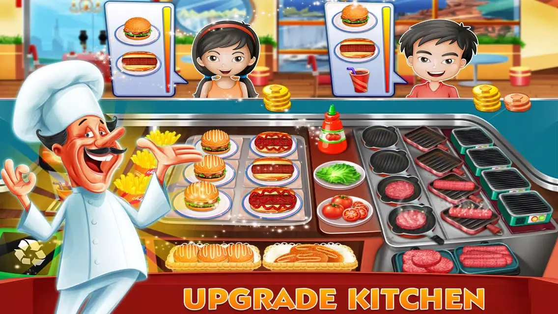 Cooking rush restaurant: shop Screenshots
