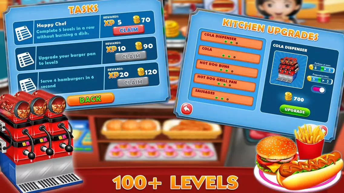 Cooking rush restaurant: shop Screenshots