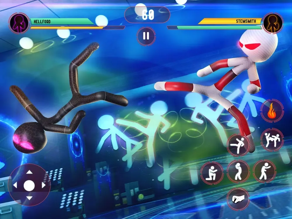 Stickman Fighting Contest 3D iPad  Ekran Görüntüleri
