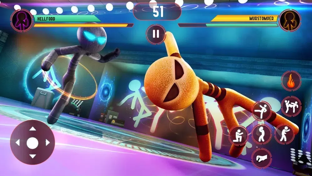Stickman Fighting Contest 3D Ekran Görüntüleri