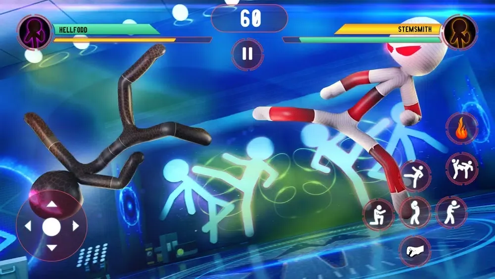Stickman Fighting Contest 3D Ekran Görüntüleri