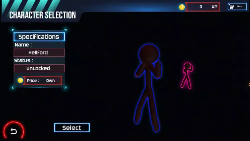 Stickman Fighting Contest 3D Ekran Görüntüleri