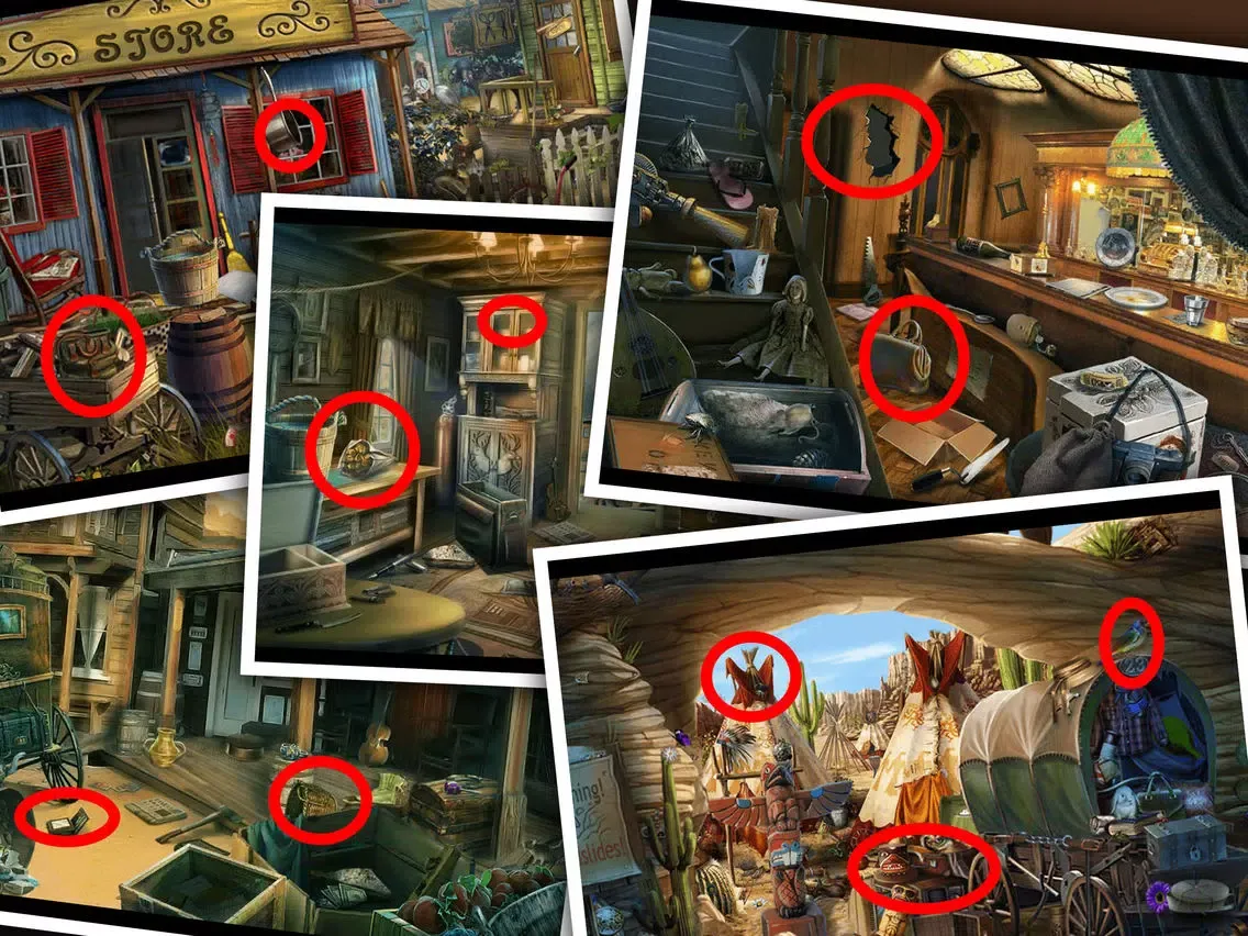Capturas de tela do Found Hidden Clue Pro iPad 