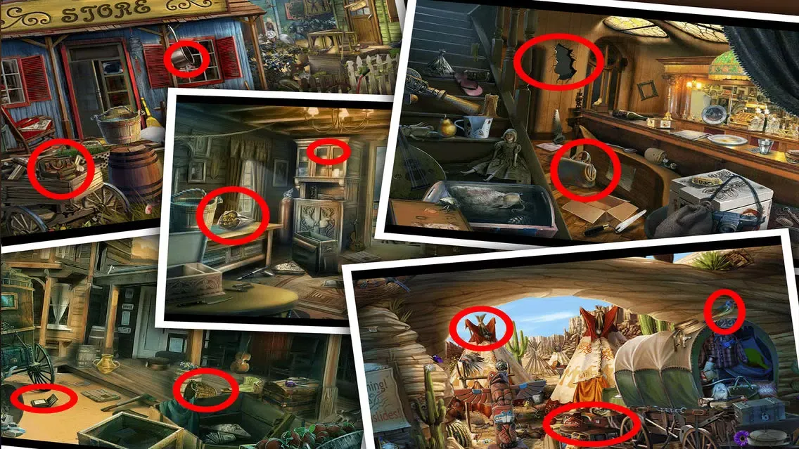 Capturas de tela do Found Hidden Clue Pro