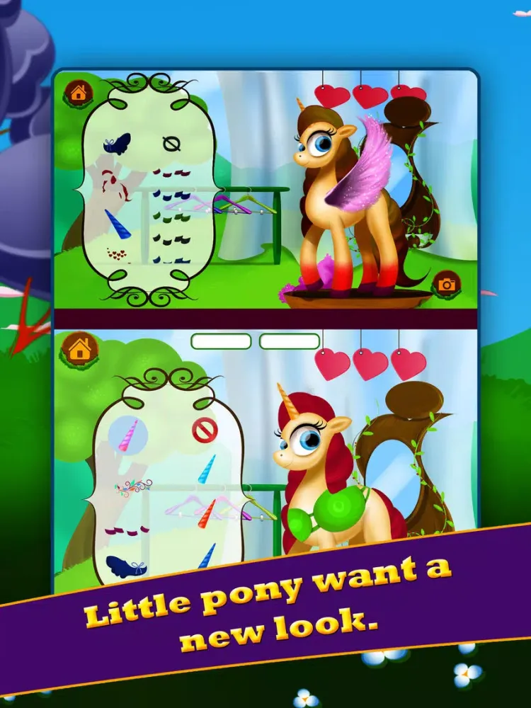 Little Pony Girls Horse Care iPad  Screenshots