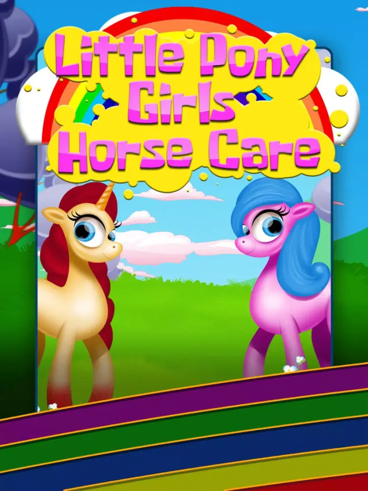 Little Pony Girls Horse Care iPad  Screenshots
