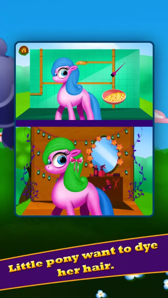 Little Pony Girls Horse Care Screenshots