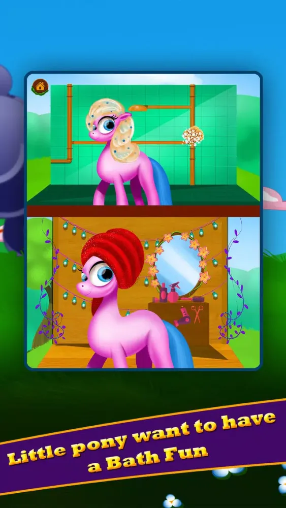 Little Pony Girls Horse Care Screenshots