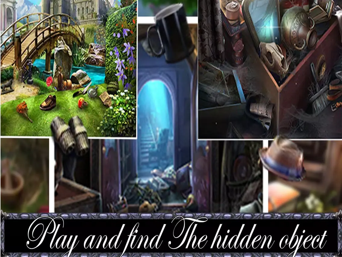 Ảnh chụp màn hình của Hidden Object: Masked town iPad 