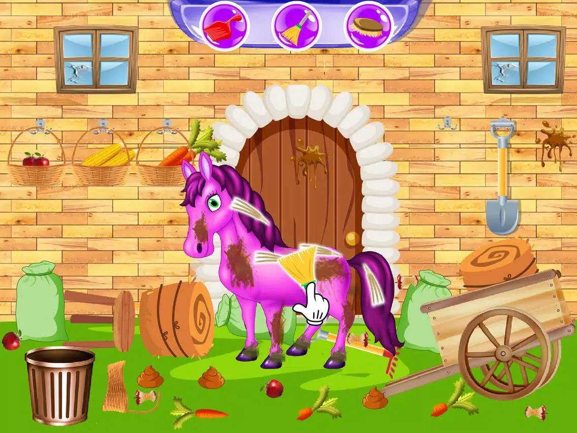 Screenshot di Princess Horse Cleanup & Care iPad 