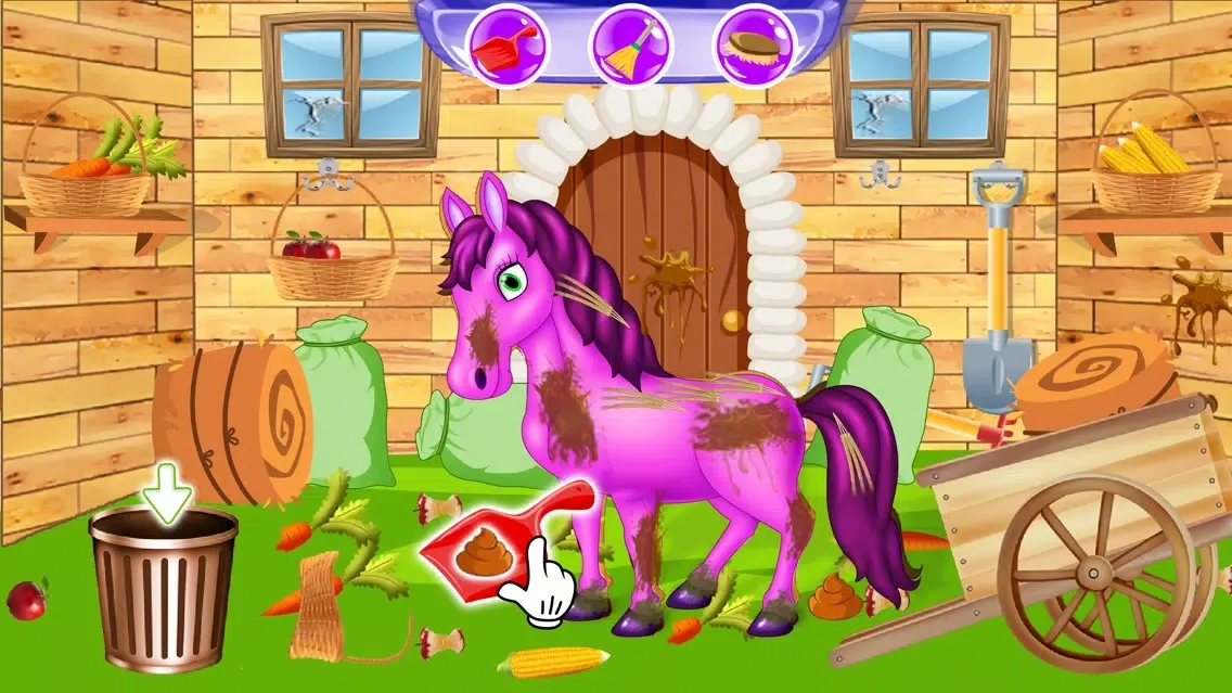 Screenshot di Princess Horse Cleanup & Care