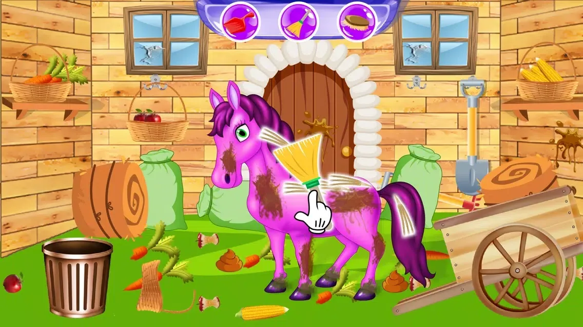 Screenshot di Princess Horse Cleanup & Care