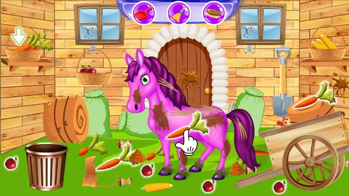 Screenshot di Princess Horse Cleanup & Care