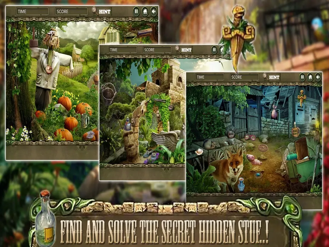 Capturas de pantalla de Hidden Object : Secret Seekers - Find Secret Clue Solve The Mystery Case iPad 