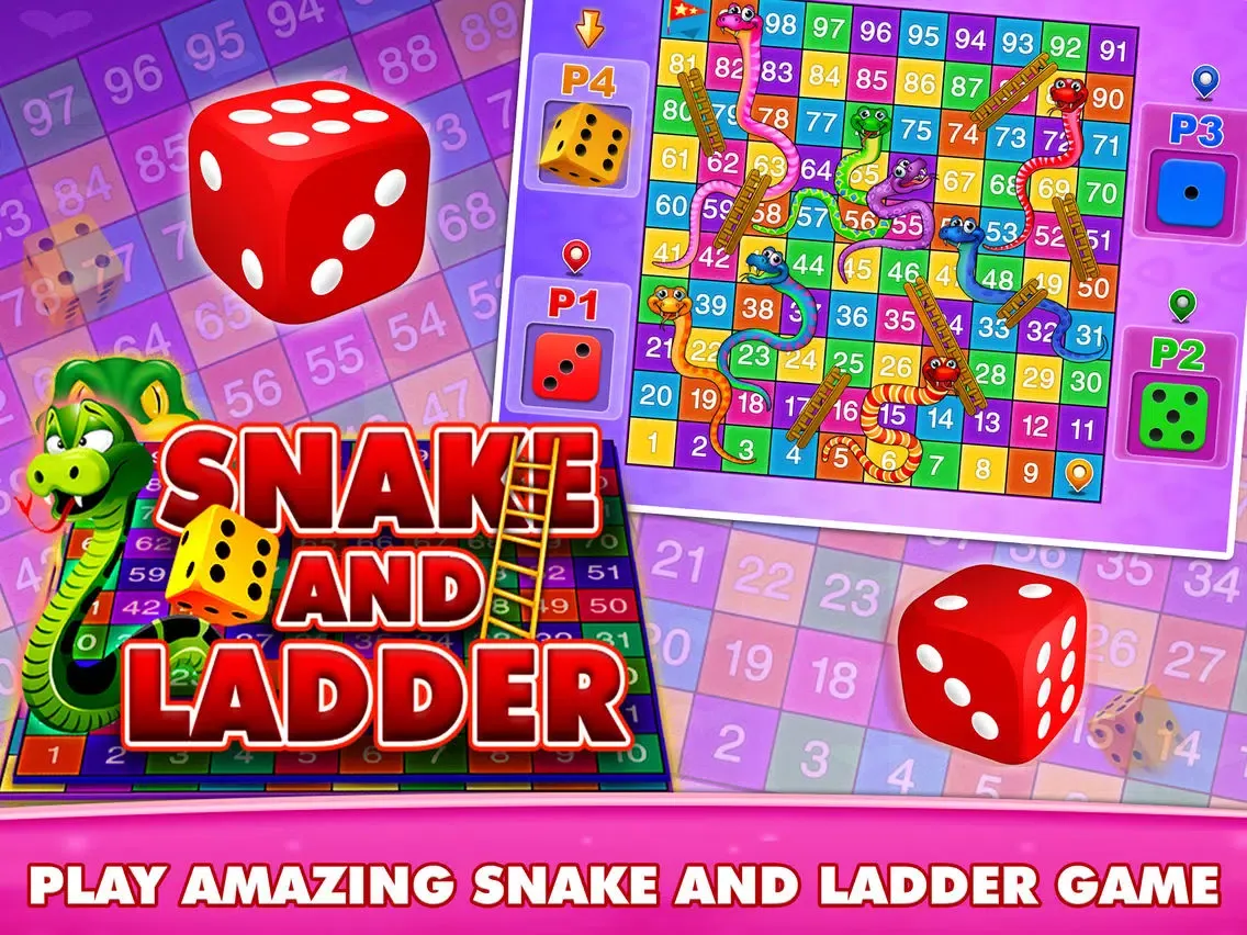 Capturas de pantalla de Snake and ladder: Board battle iPad 