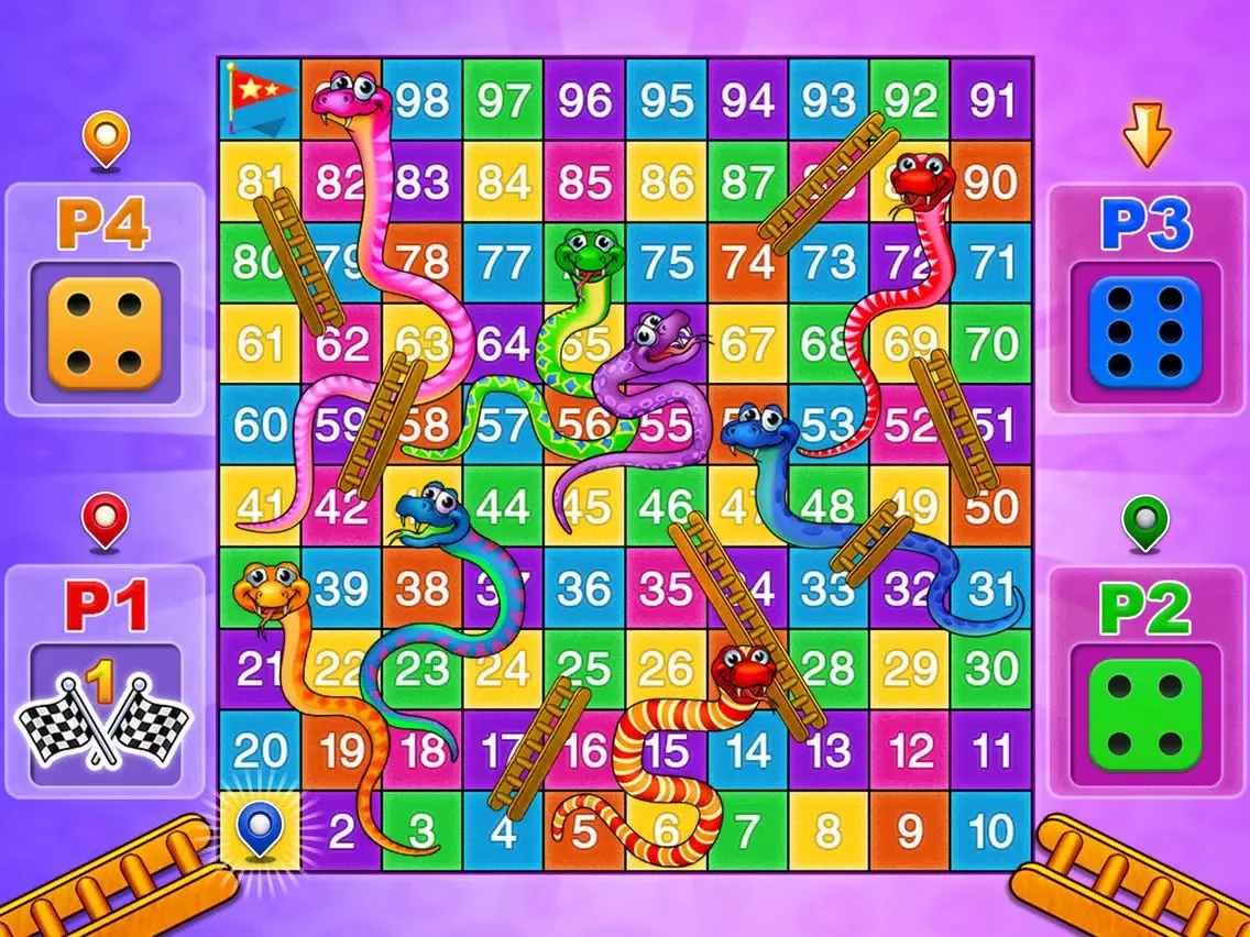 Capturas de pantalla de Snake and ladder: Board battle iPad 