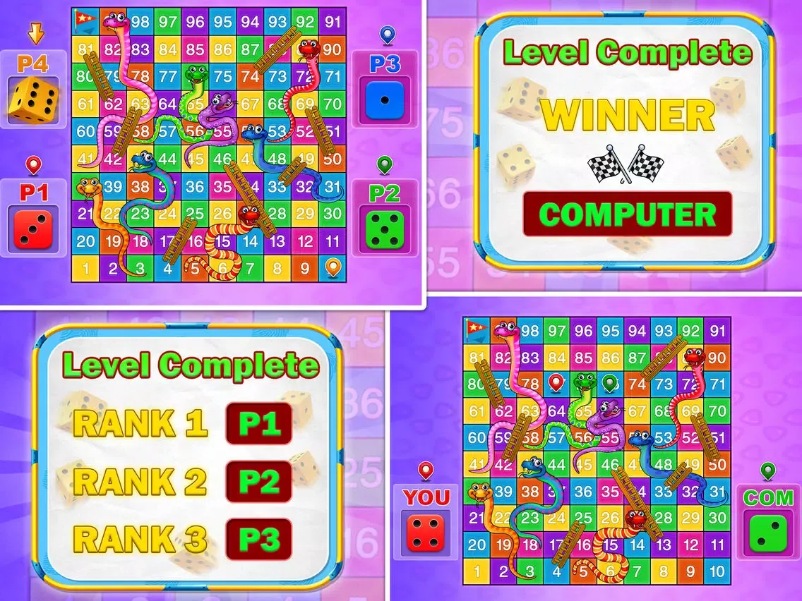 Capturas de pantalla de Snake and ladder: Board battle iPad 