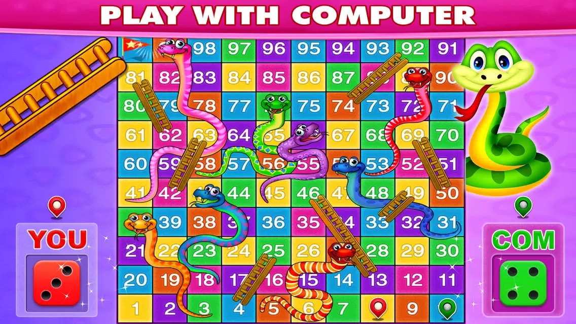 Capturas de pantalla de Snake and ladder: Board battle